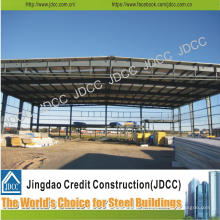 Entrepôt léger de structure encadrée par portail de structure en acier légère